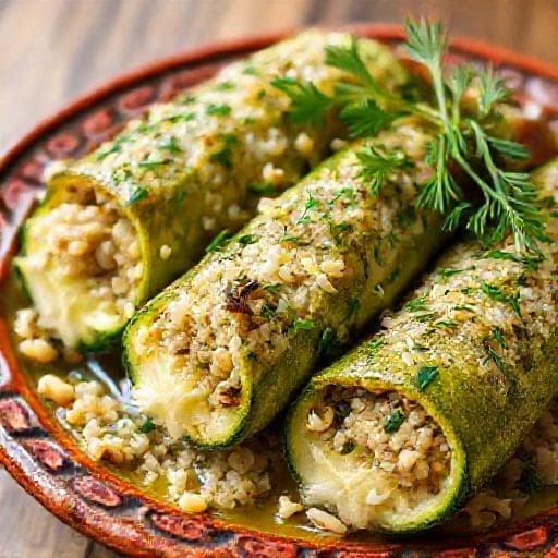 Klasik Zeytinyağlı Kabak Dolması