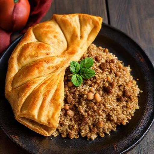 Cevizli ve Nohutlu Perde Pilavı (Yöresel Dokunuş)