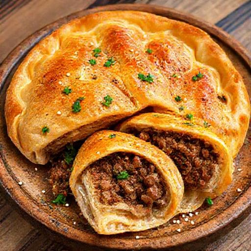 Klasik Kıymalı Kol Böreği