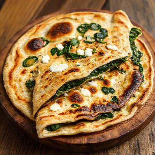 Klasik Ispanaklı Gözleme