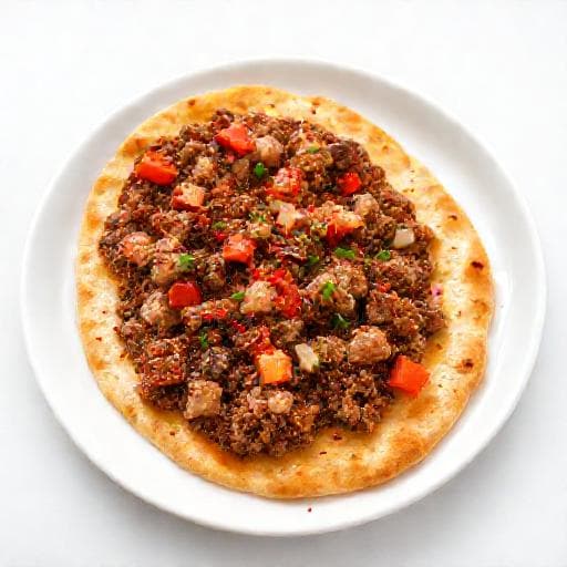 Pratik Kuşbaşılı Pide