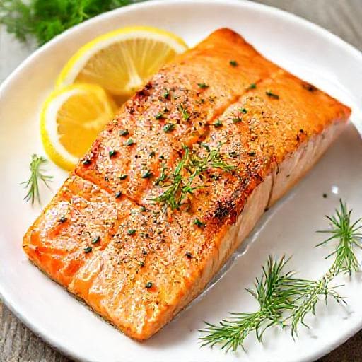 Hızlı Limonlu ve Otlu Fırında Somon