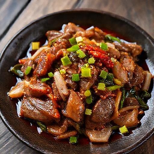 전통 곱창볶음