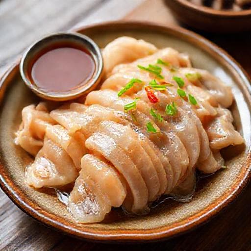 닭발 편육 (Pressed Chicken Feet)