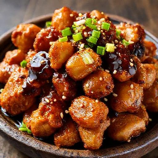 정통 마늘치킨
