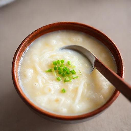 클래식 오트밀 계란죽
