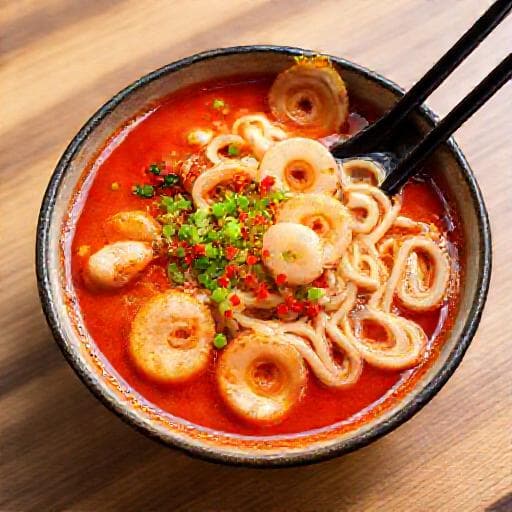 매콤 해물 츠케멘