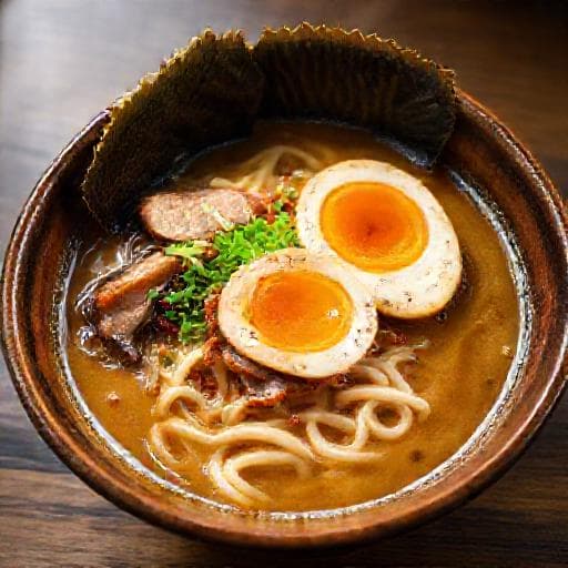 정통 쇼유 라멘