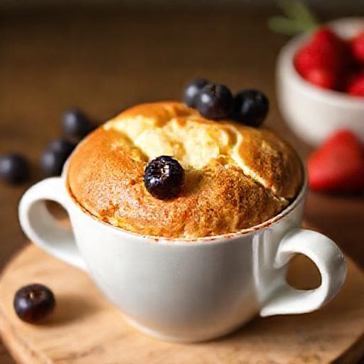 간단 단백질빵 (머그컵)