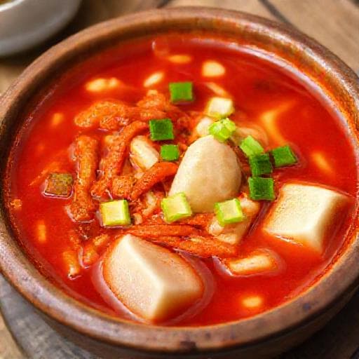 김치수제비 (전통 방식)