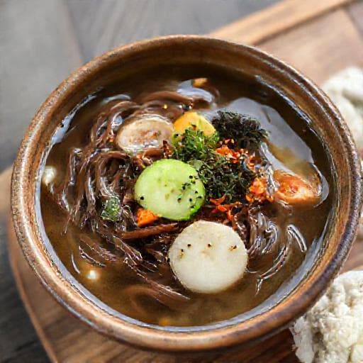 정통 도토리묵밥