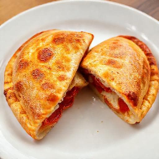 간편 칼초네 (팬 프라이)