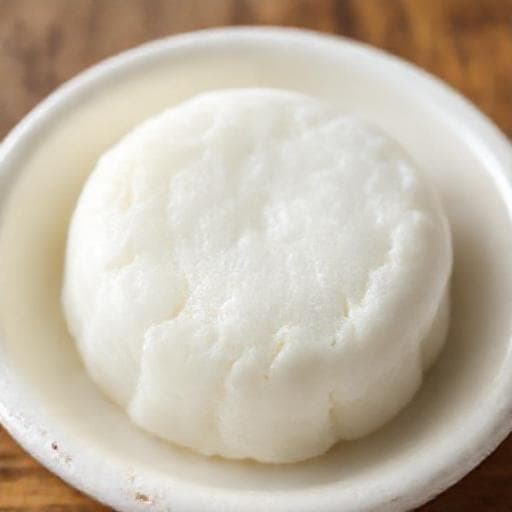 간편 백설기 (전자레인지)