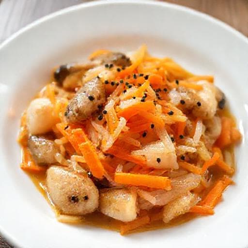 간단 미더덕찜