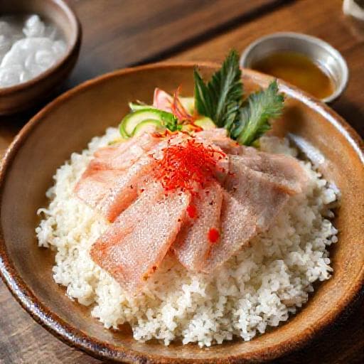 포항식 물회 (회덮밥 스타일)