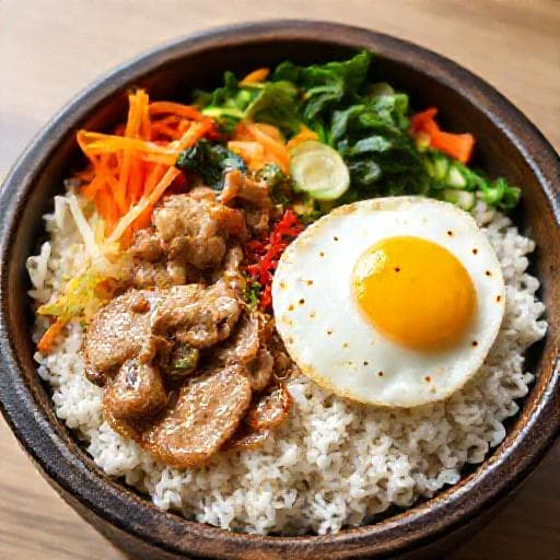 전복 내장 소스 비빔밥 (전복찜 활용)