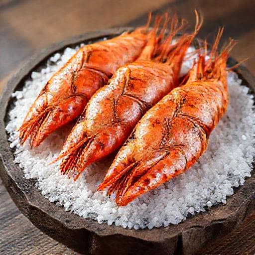 전통 대하구이