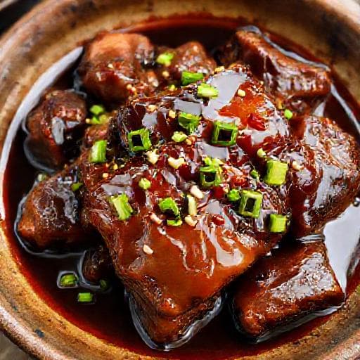 전통 방식 쪽갈비찜