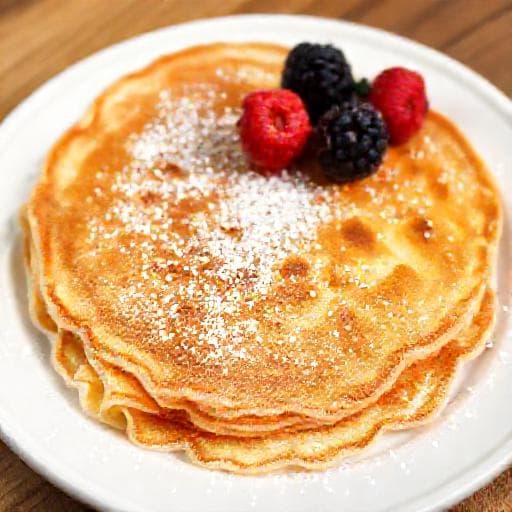 Klassische Deutsche Pfannkuchen