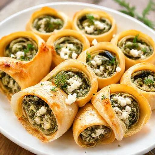 Schneller Spinat-Feta-Börek (aus Filoteig)