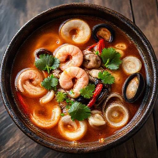 Tom Yum Talay (Meeresfrüchte)