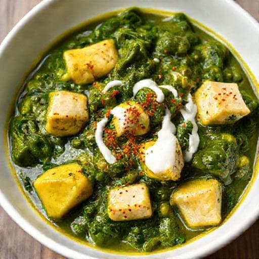 Schnelles Palak Paneer
