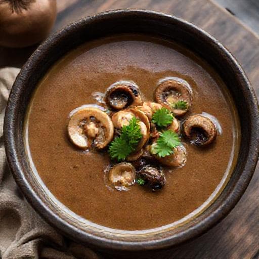 Basler Mehlsuppe mit Pilz-Twist