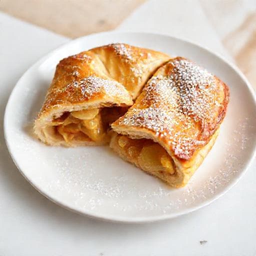 Apfelstrudel mit Quarkteig
