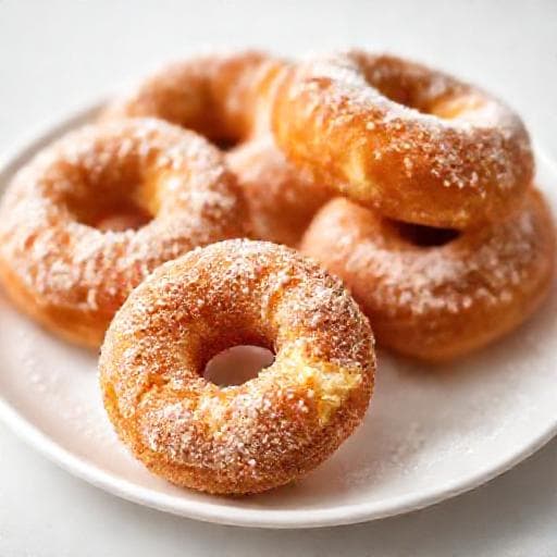 Schnelle Berliner (ohne Hefe)
