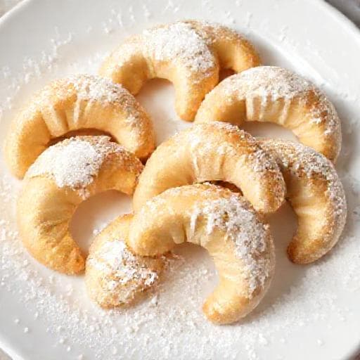 Schnelle Vanillekipferl (ohne Ei)