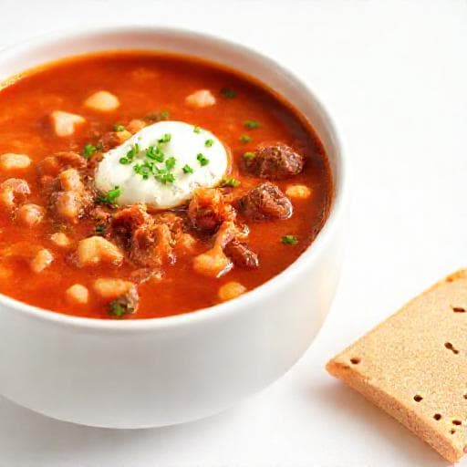 Schnelle Gulaschsuppe