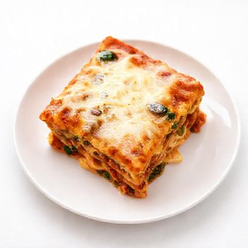 Enkel Vegetarlasagne