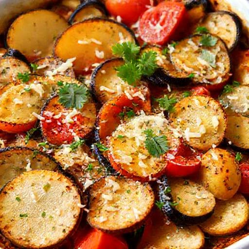 Ratatouille Niçoise (Gratinert)