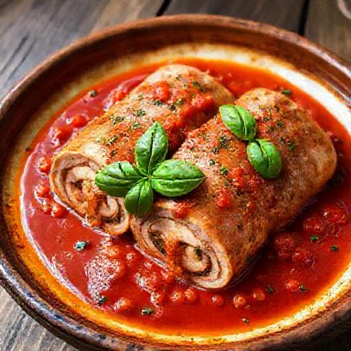 Braciola di Maiale alla Calabrese