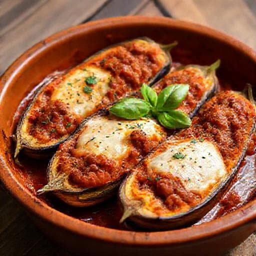 Melanzane Ripiene alla Napoletana (con Ragù)