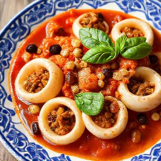 Calamari Ripieni alla Siciliana