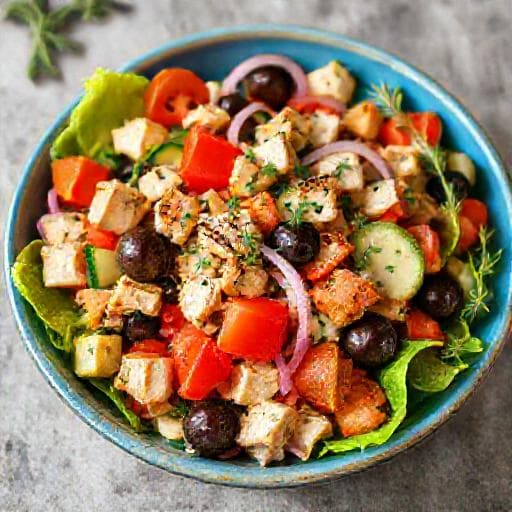 Insalata di Pollo Mediterranea