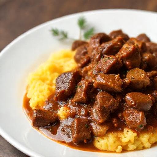 Polenta e Brasato Veloce