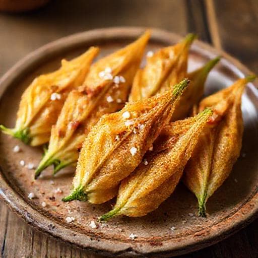 Fiori di Zucca Fritti Tradizionali