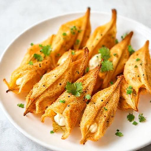 Fiori di Zucca Fritti Veloci con Ricotta
