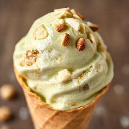 Gelato al Pistacchio e Cioccolato Bianco