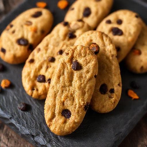 Cantucci con Cioccolato e Arancia