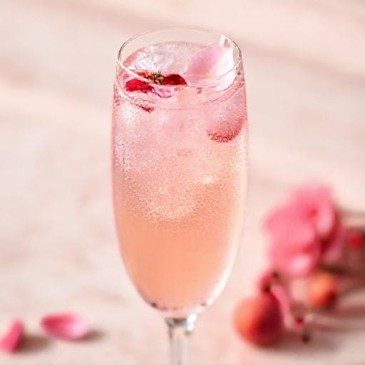 Sparkling Lychee Rose Tea
