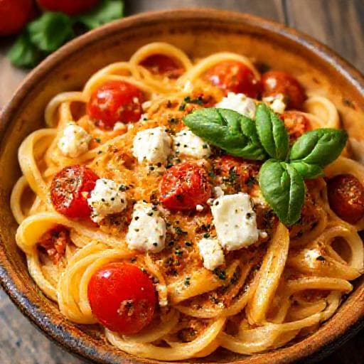 Classic Baked Feta Pasta