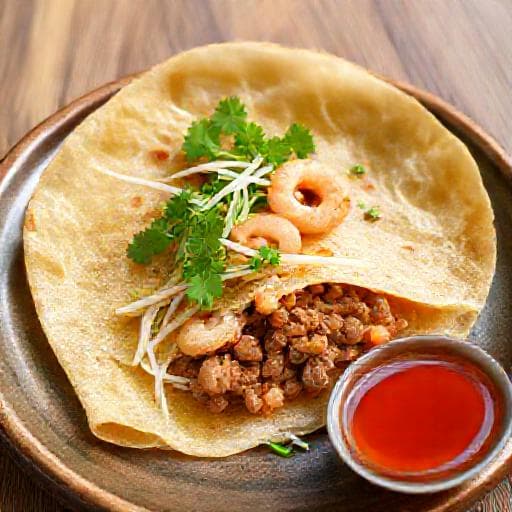 Bánh Kếp Giàu Protein Kiểu Miền Trung