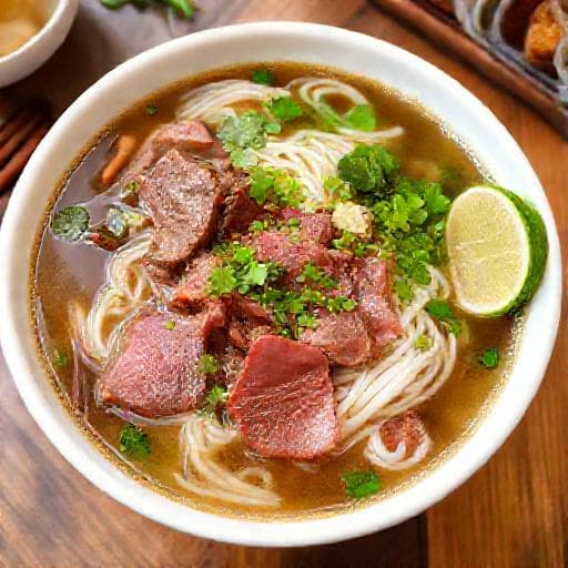Traditional Phở Bò Tái Nạm