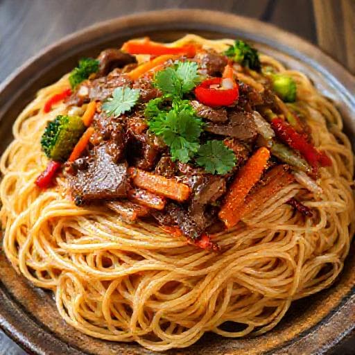 Phở Chiên Phồng (Crispy Fried Rice Noodles)