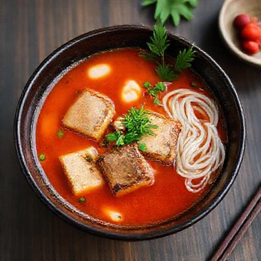 Bún Cá Rô Đồng Miền Trung (Central Vietnamese Style)