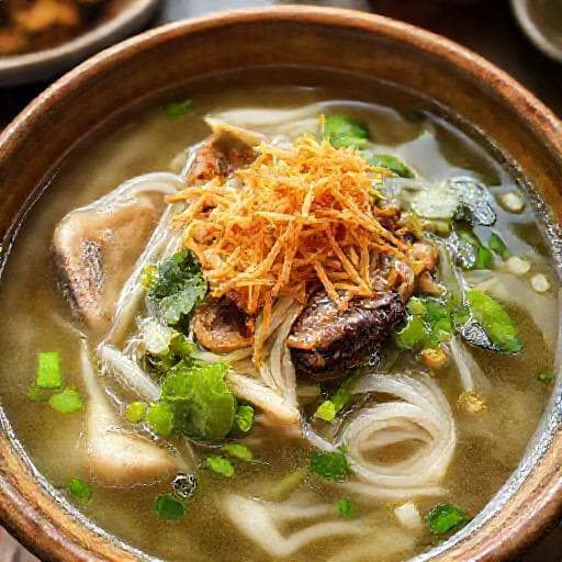 Miến Lươn Truyền Thống (Traditional Eel Glass Noodle Soup)