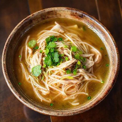 Miến Gà Truyền Thống (Traditional Chicken Glass Noodle Soup)